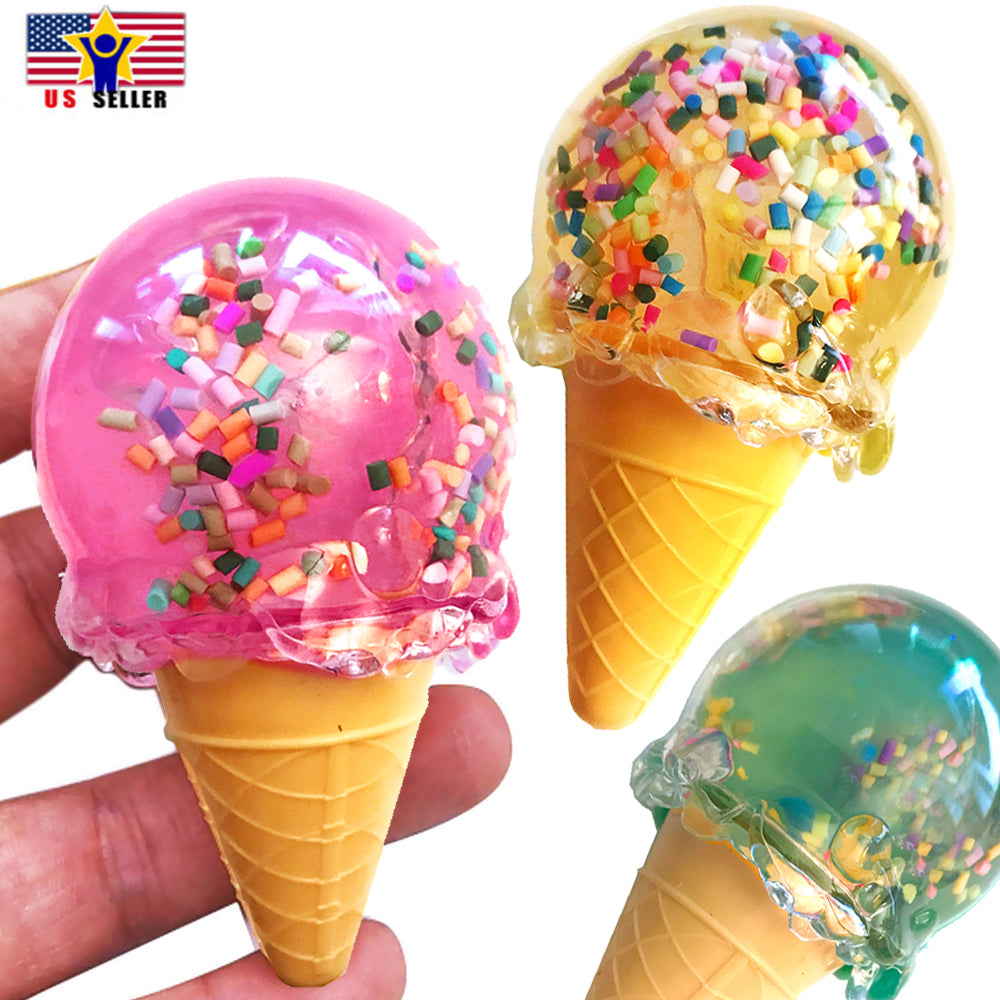 ice cream clay toy