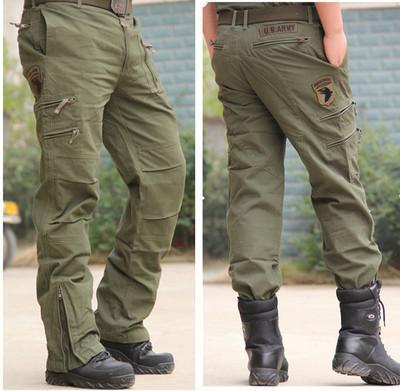 Military Style Casual Wear Multi-Pocket Men Pants – TANGEEL