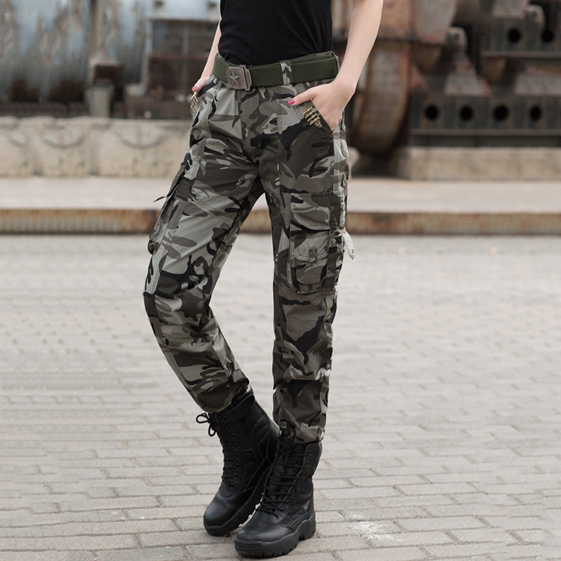 womens military style cargo pants