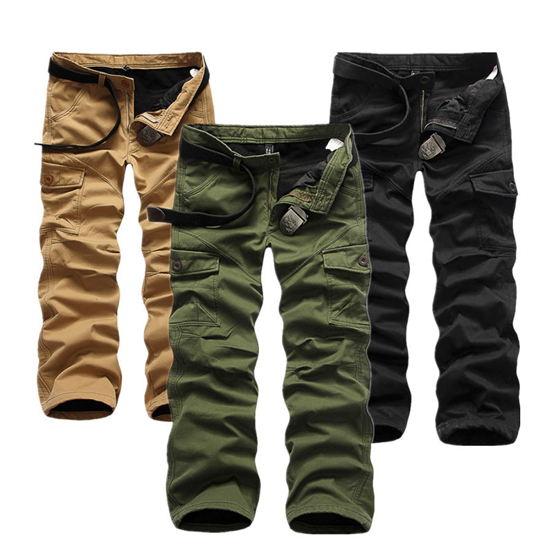 Winter Double Layer Thick Baggy Cotton Outdoor Men's Pants – TANGEEL
