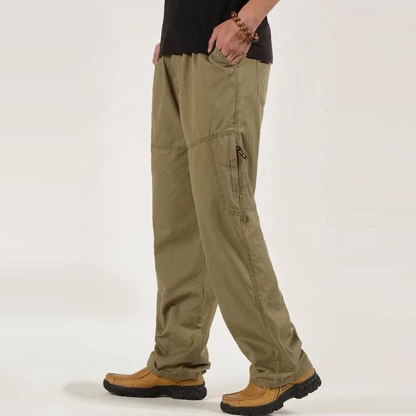 Casual Wear Multi-Pocket Plus Size Pant – TANGEEL