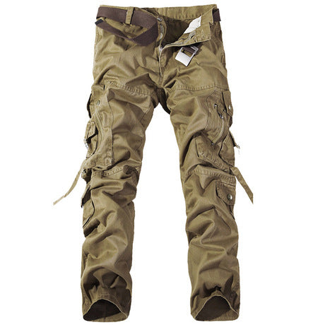 Causal Pockets Design Outdoor Cotton Men's Cargo Pants – TANGEEL