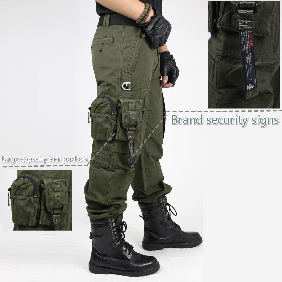 Military Fashion Cotton Tactical Men's Cargo Pants – TANGEEL