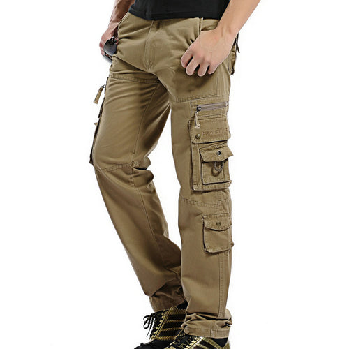 Military Designs Multi-Pocket Cargo Men Pants Outdoor Clothing Online ...