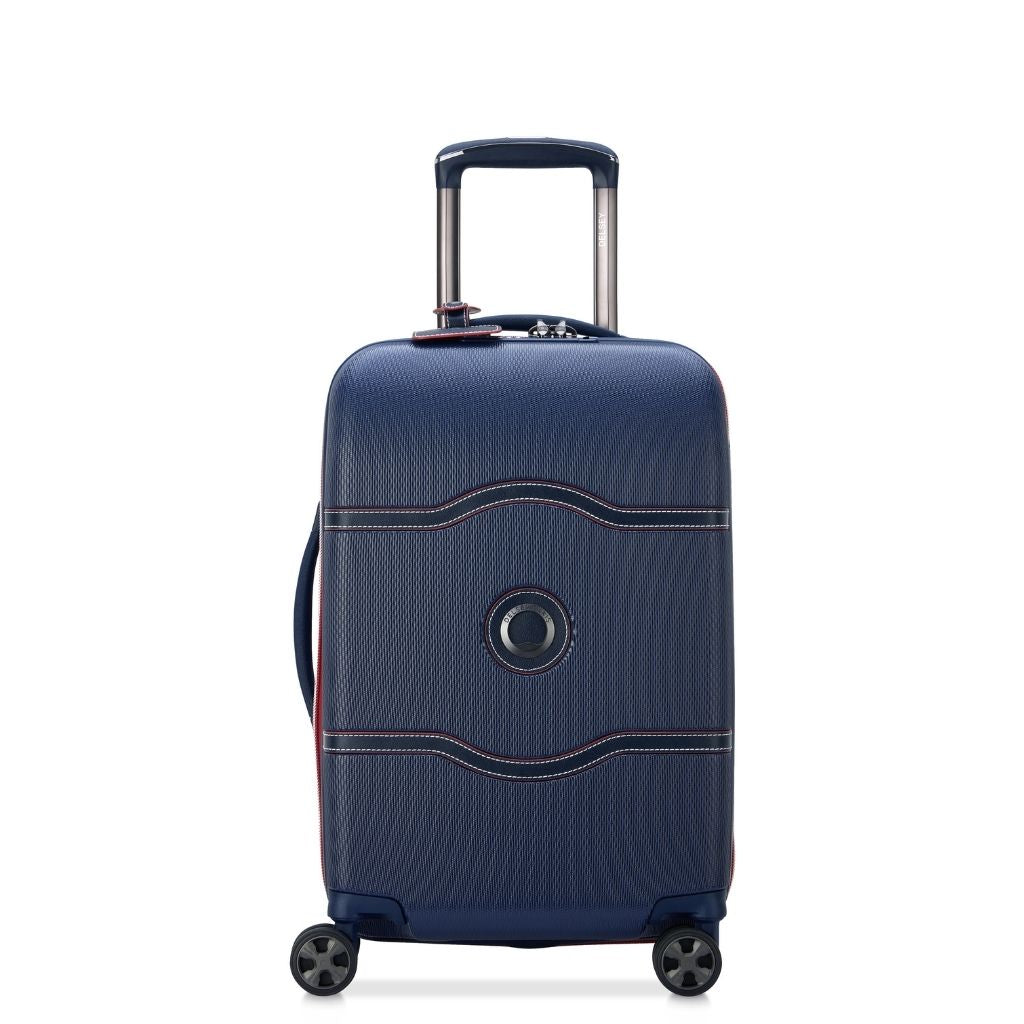 Valise Delsey Montmartre Air 2.0 Slim 55 cm - 2 roues Bleu Clair