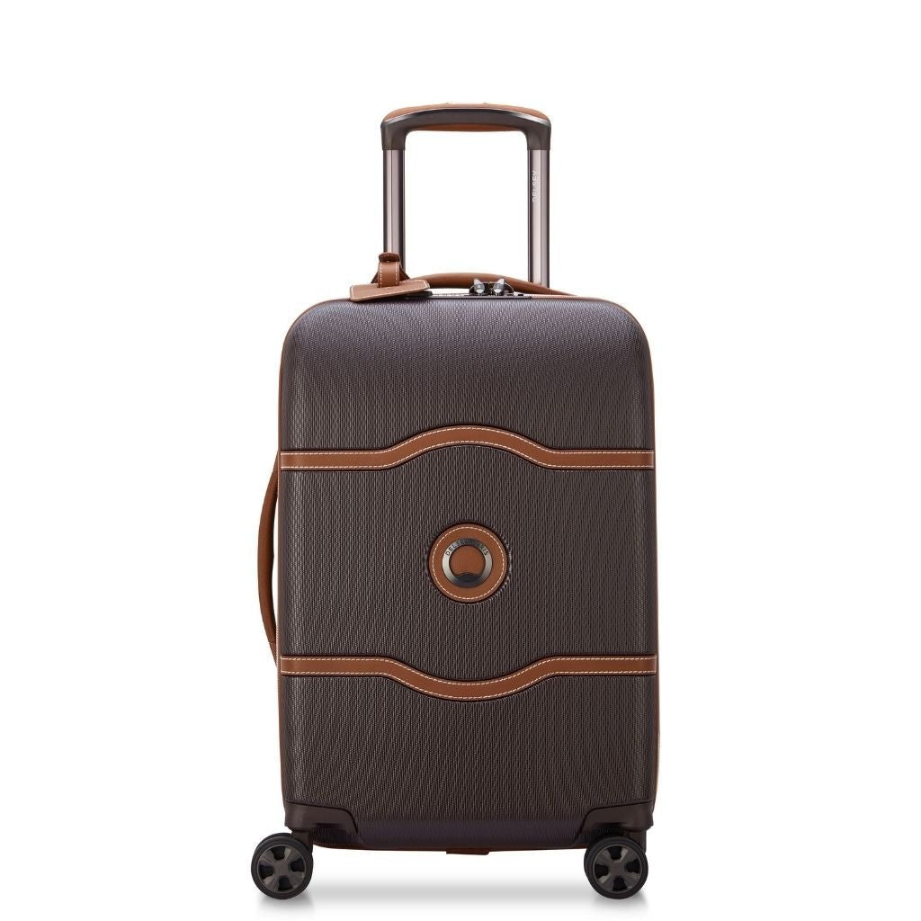 delsey luggage chocolate