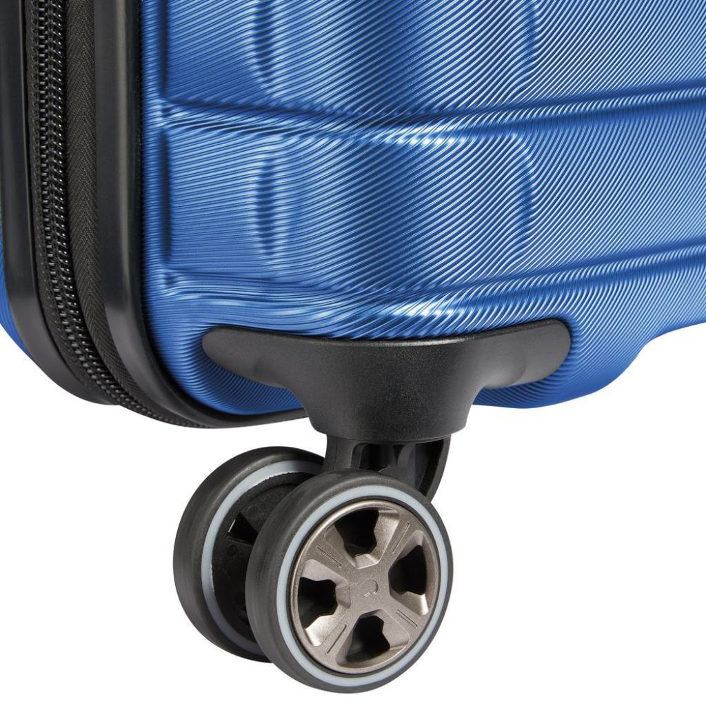 Delsey Shadow 55cm Expandable Carry On Luggage - Blue | On Sale today ...