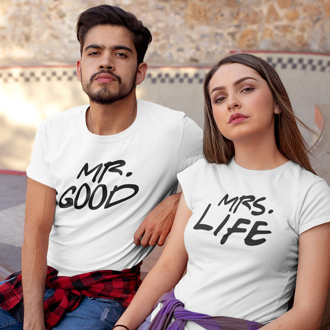mr and mrs t shirts online india
