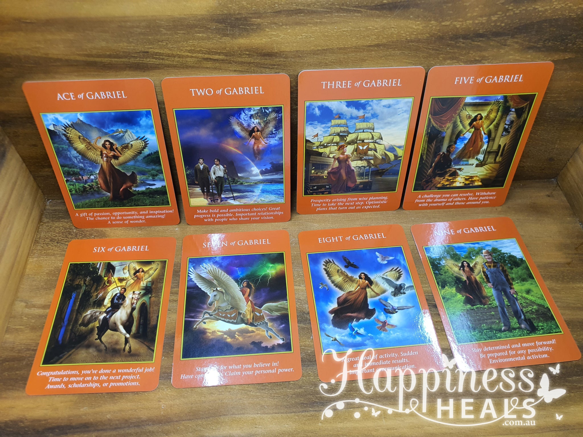 archangel power tarot cards happiness heals