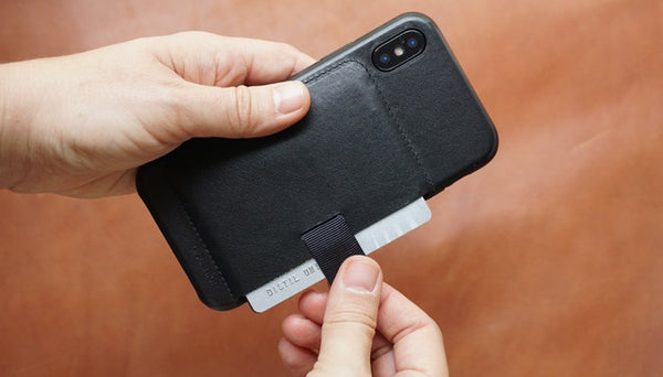Distil Union Wally iPhone wallet | Shopify Retail blog