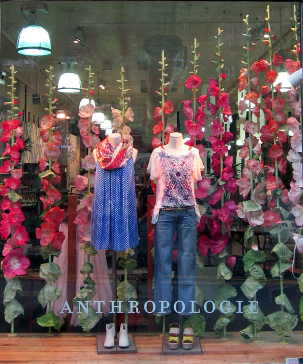 Anthropologie window