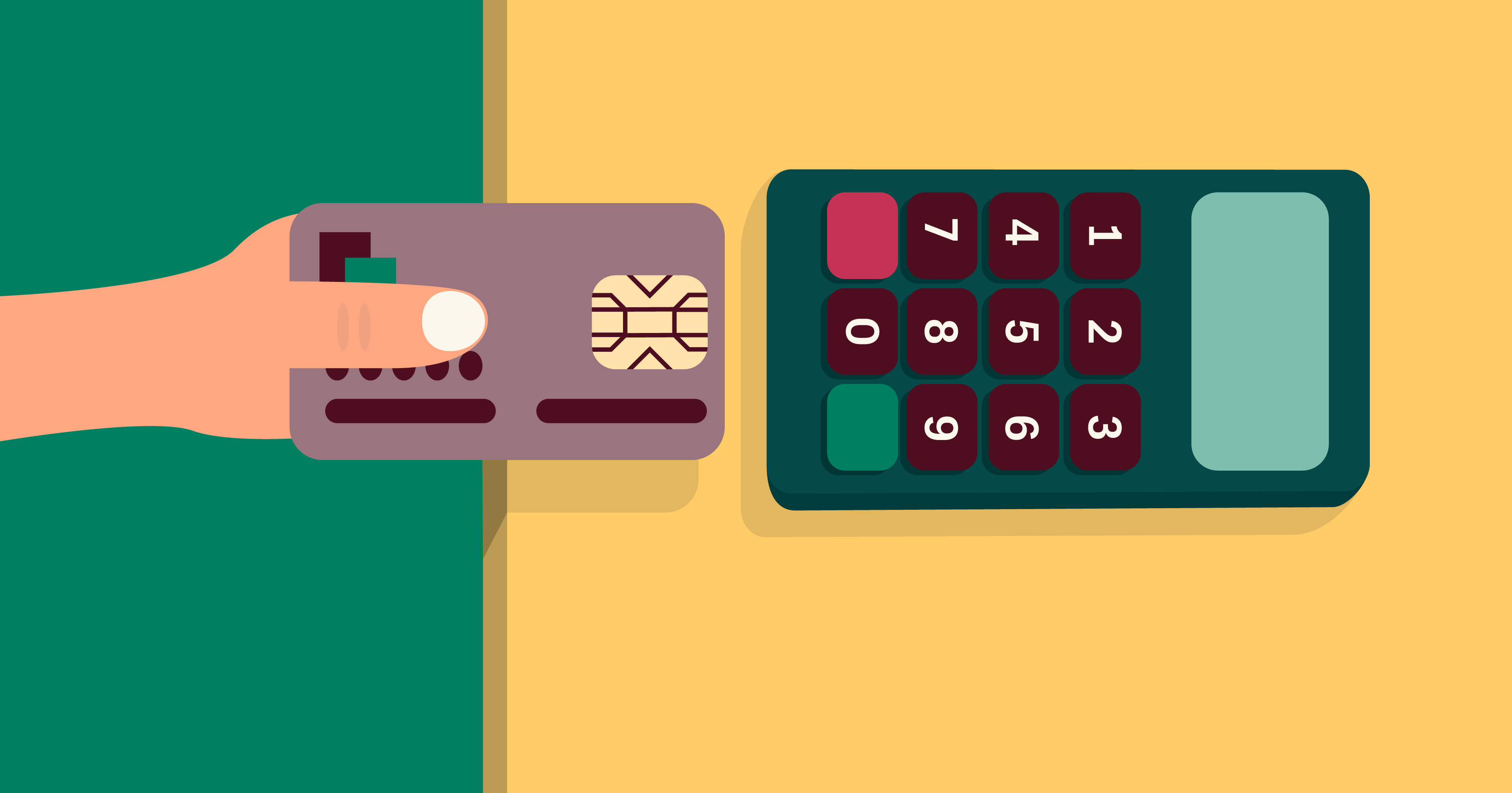 Chip credit cards