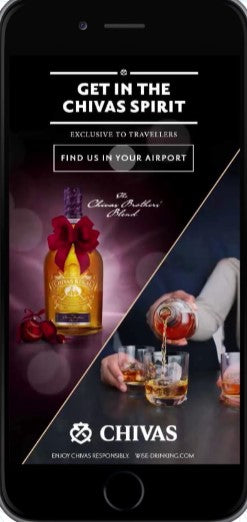 Chivas mobile ad