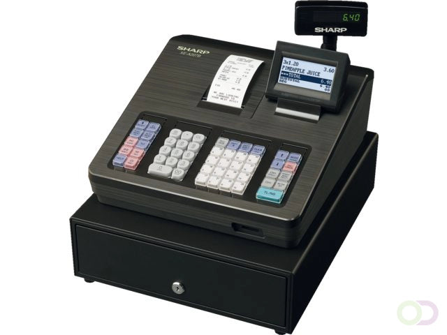 modern cash registers front