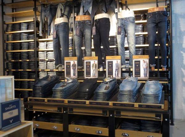 Jeans display