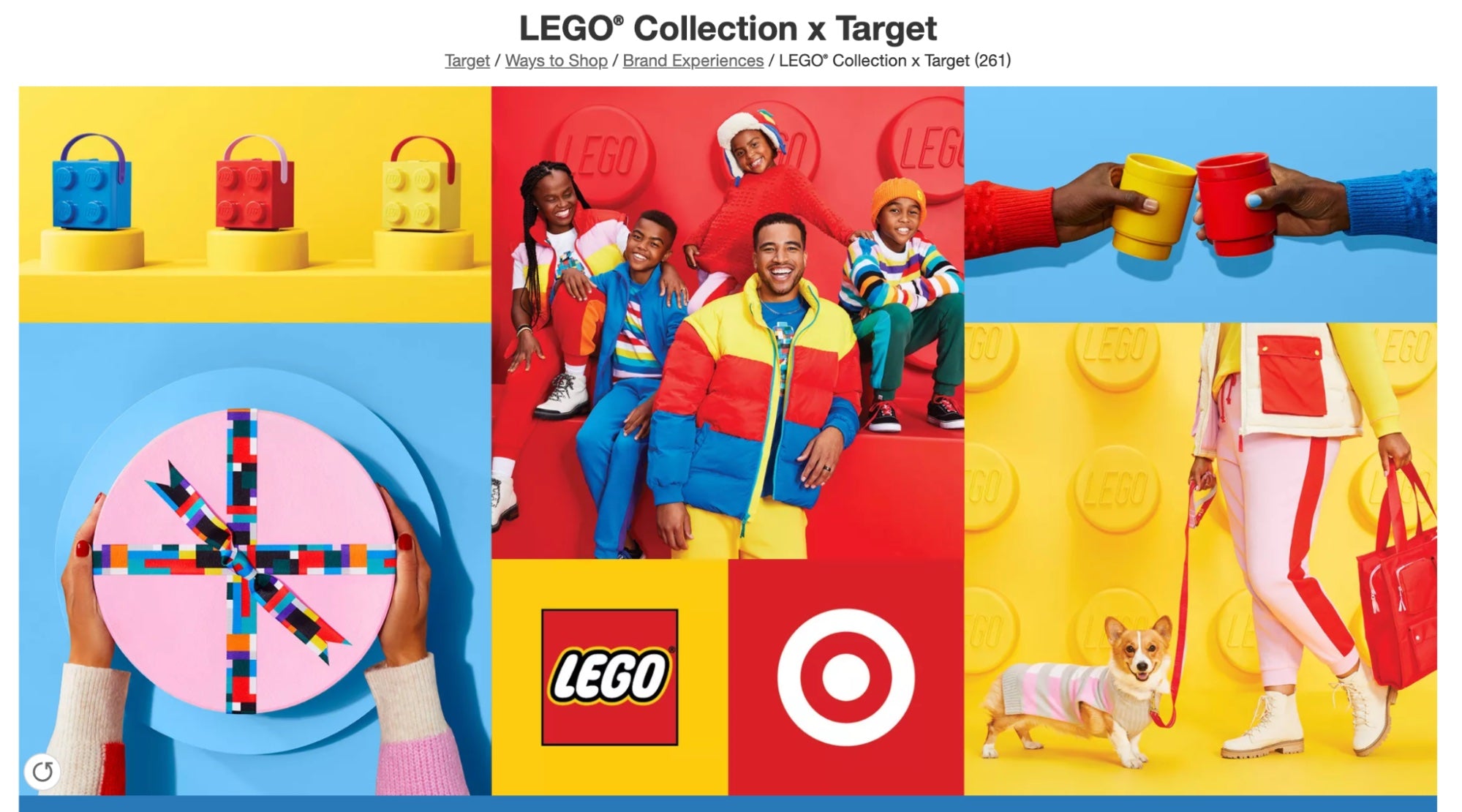 Lego and Target partnership