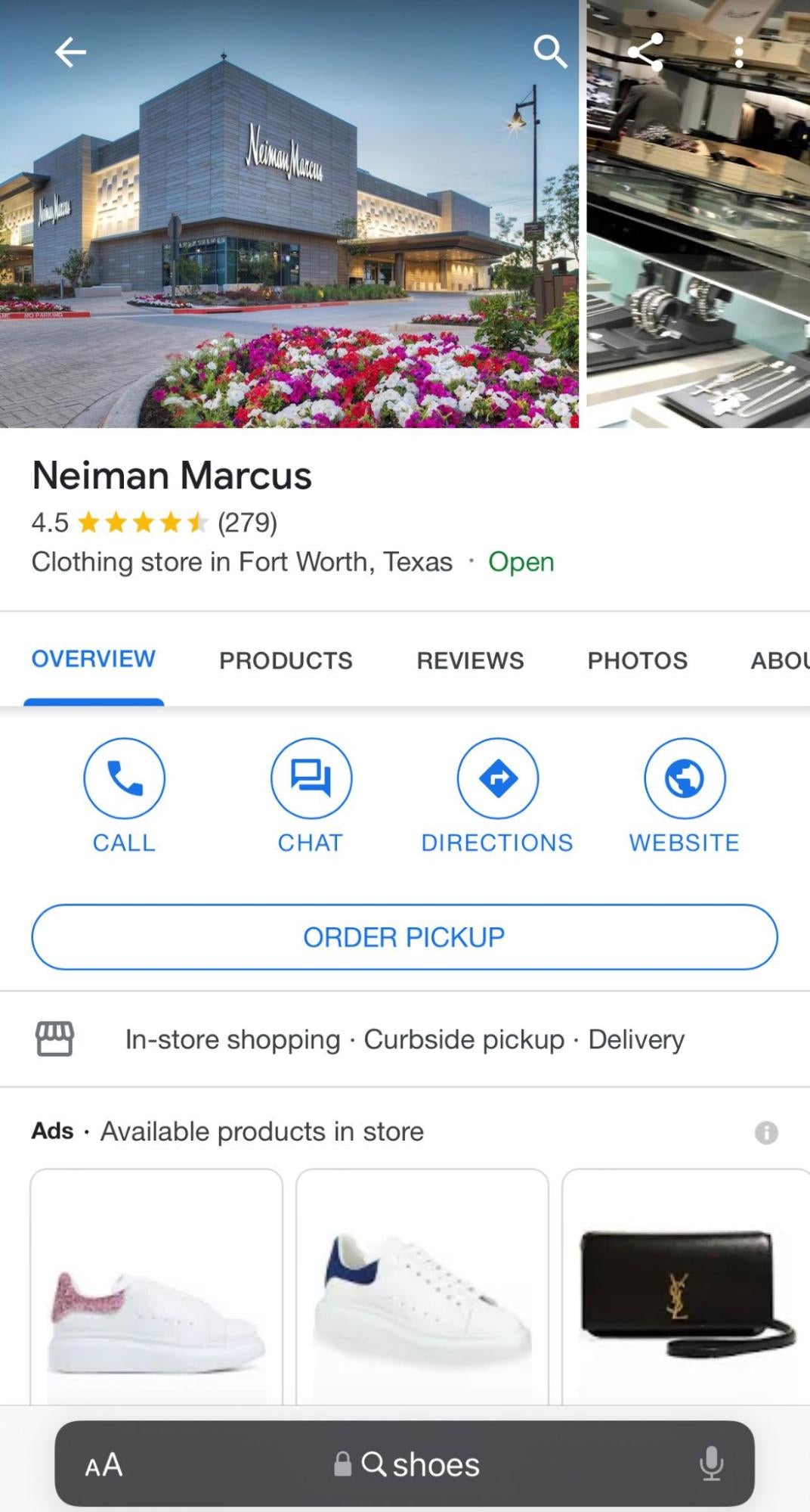 Neiman Marcus Google Business Profile