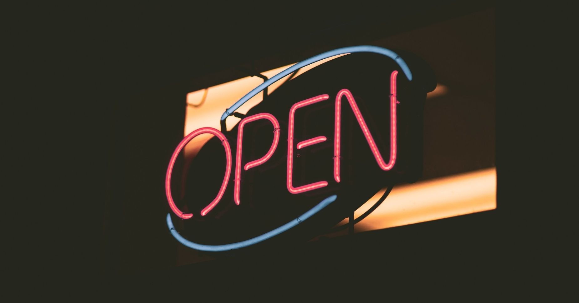 Neon Open sign