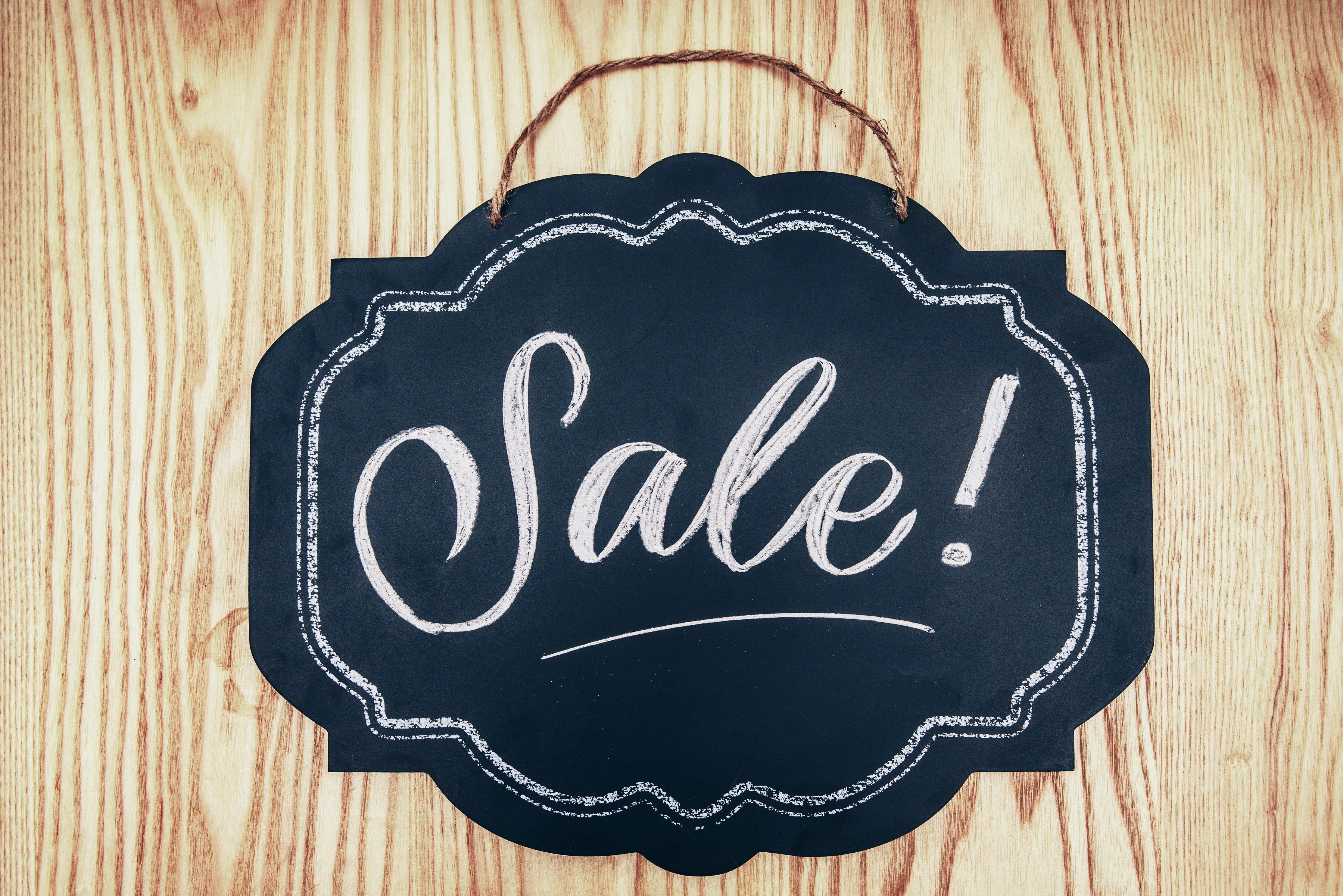 Sale sign