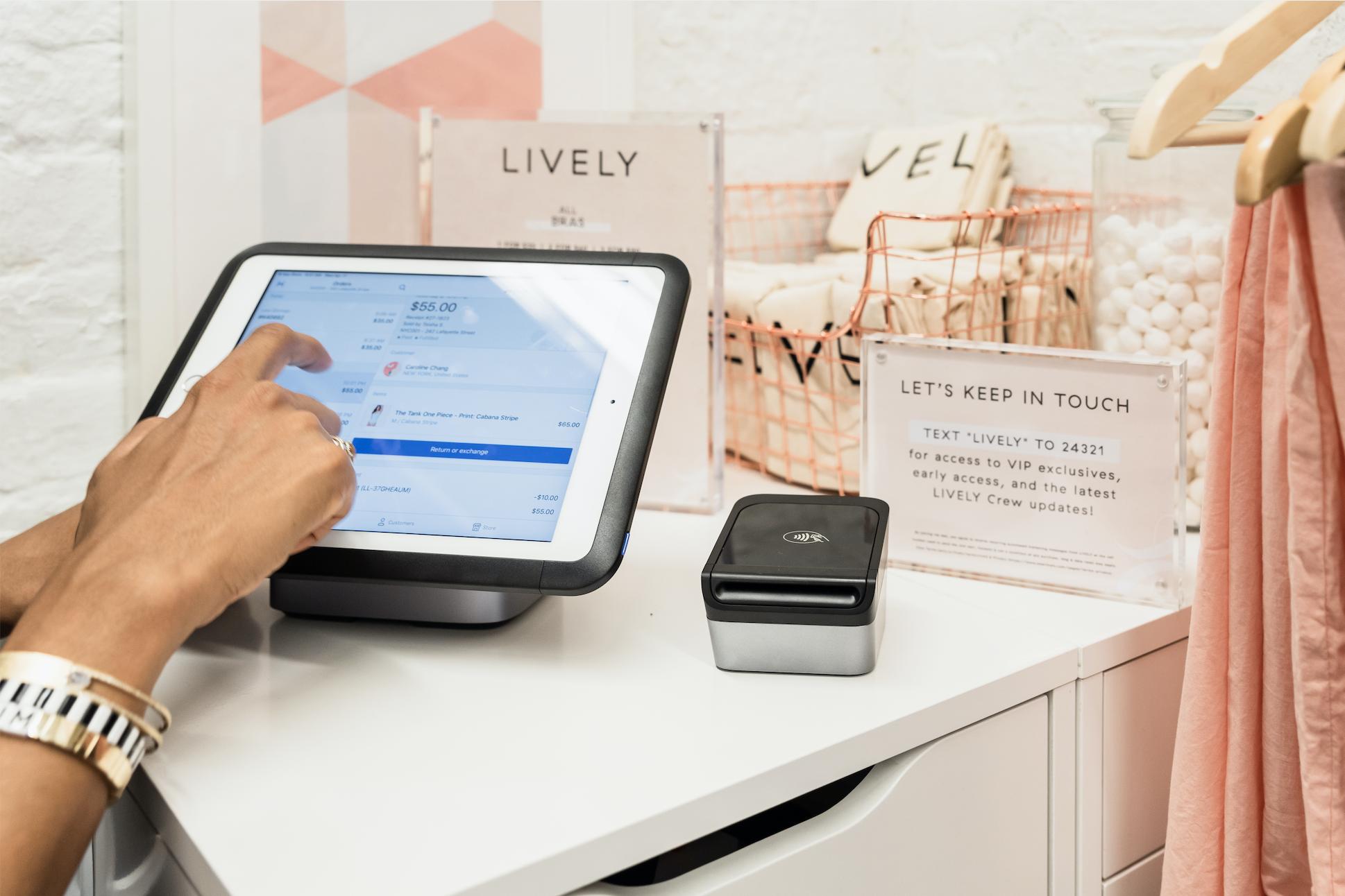 Shopify POS at LIVELY