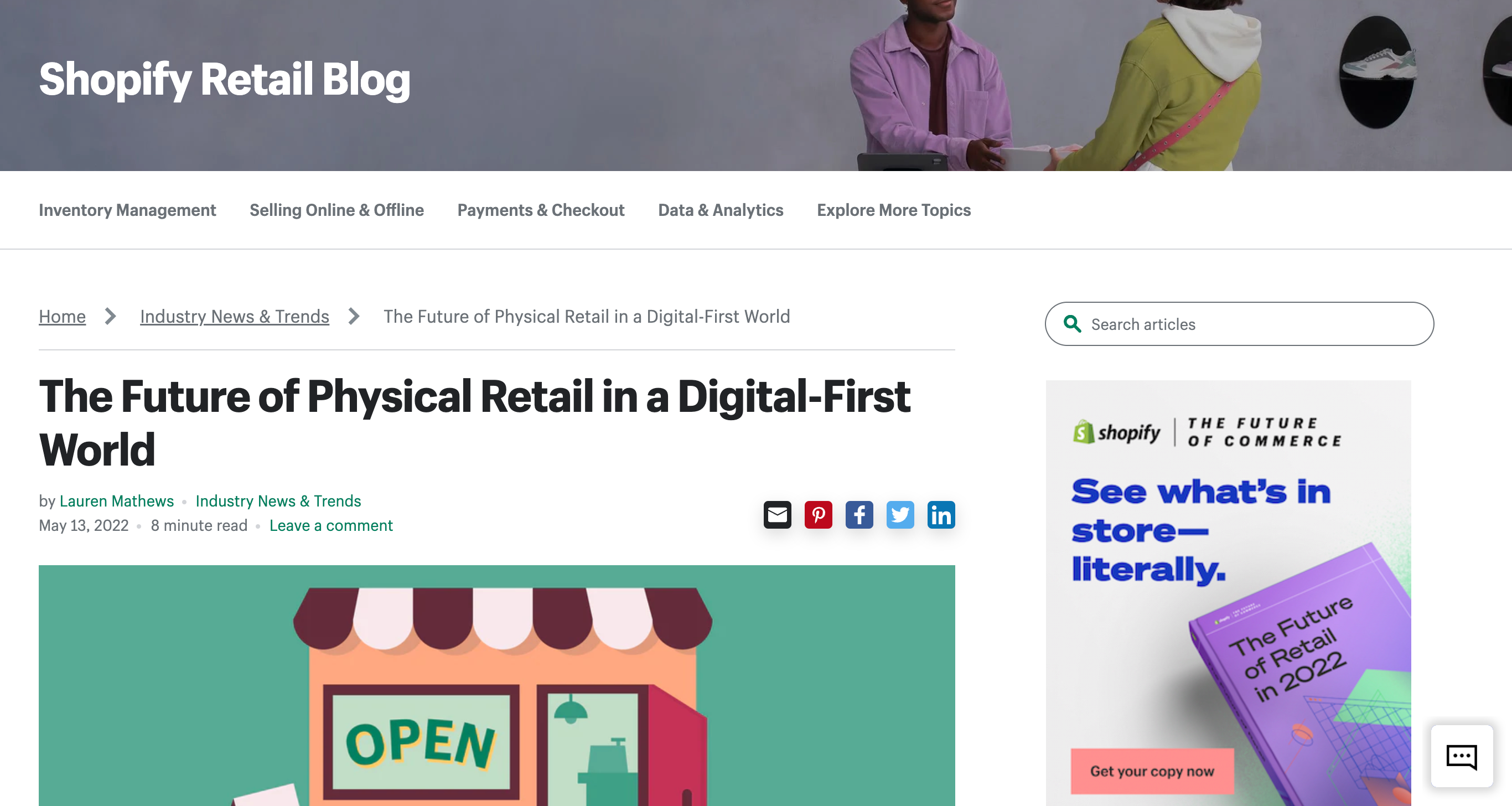 Shopify Retail news and trends blog