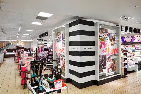 Sephora shop in shop