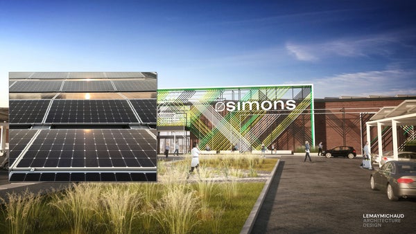 Simons zero net energy building