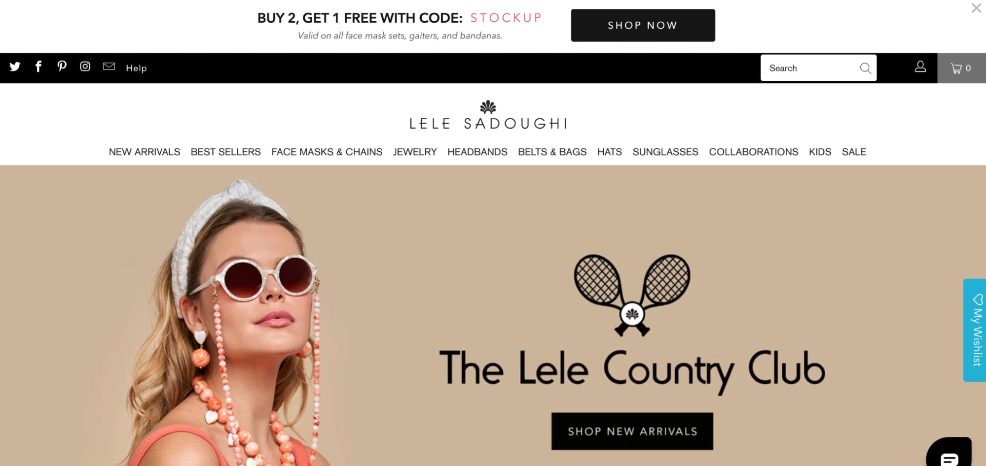 The Lele Country Club banner