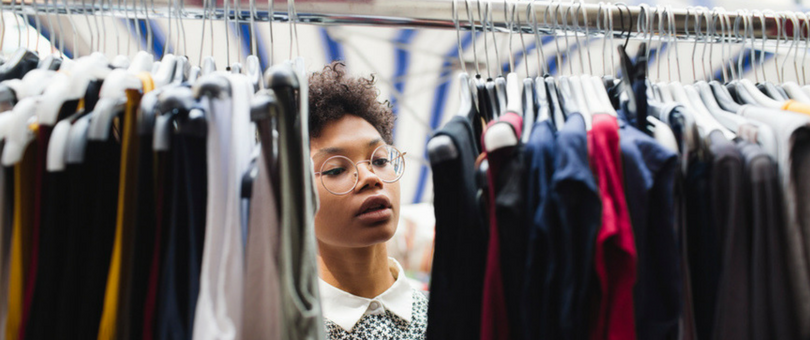 Unique customer experience, young woman shopping | Shopify Retail blog