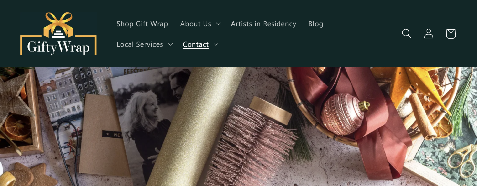 giftywrap homepage