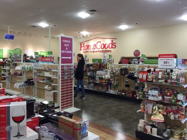 home goods checkout counter