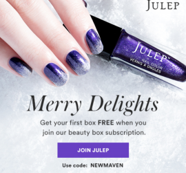 Free samples, Julep cosmetics | Shopify Retail blog