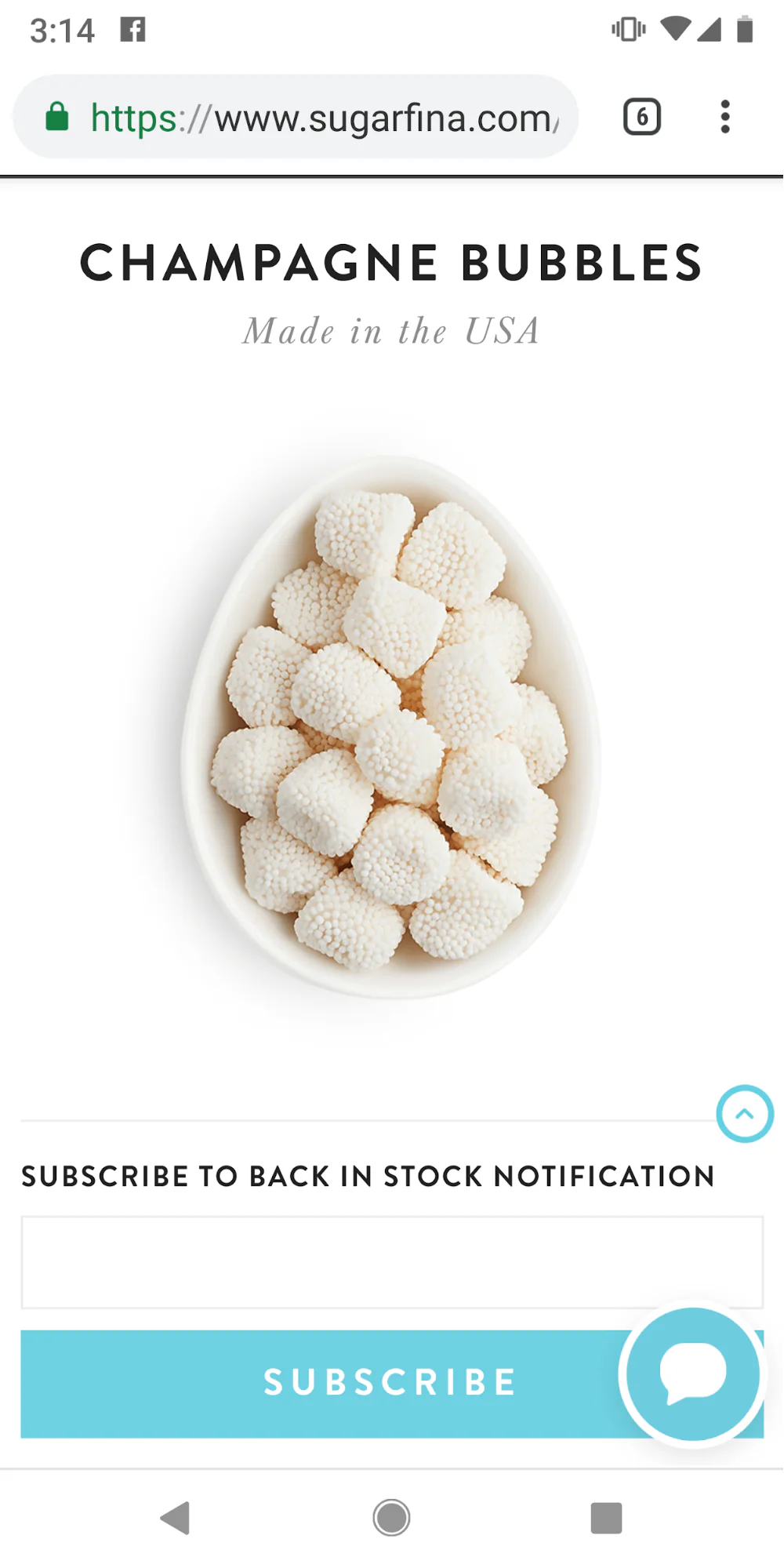 Sugarfina stock alerts | Shopify Retail blog