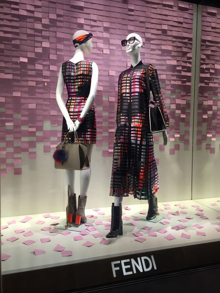 Two Fashion Mannequins Dressed Up In A Clothing Store High-Res