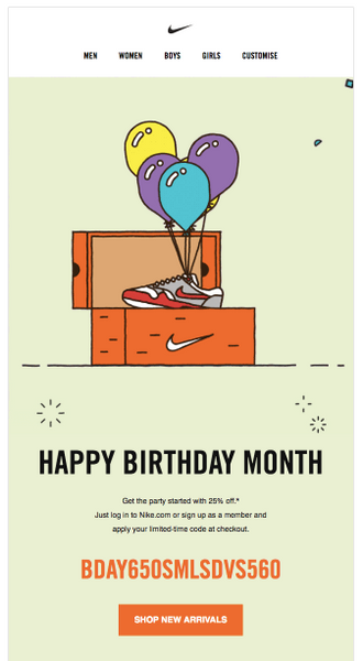 nike birthday 25 off Deals- OFF-52% >Free Delivery
