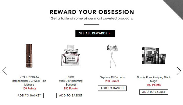 Sephora Beauty Insider loyalty program