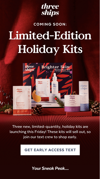 three ships email sporting limited editing holiday kits