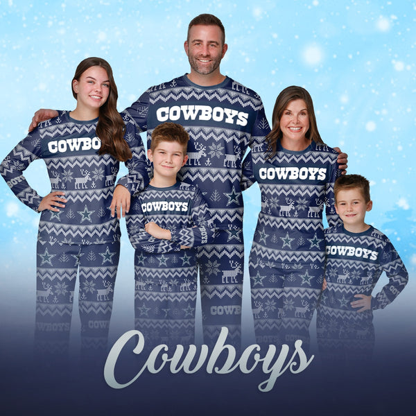 Los Angeles Rams NFL Family Holiday Pajamas