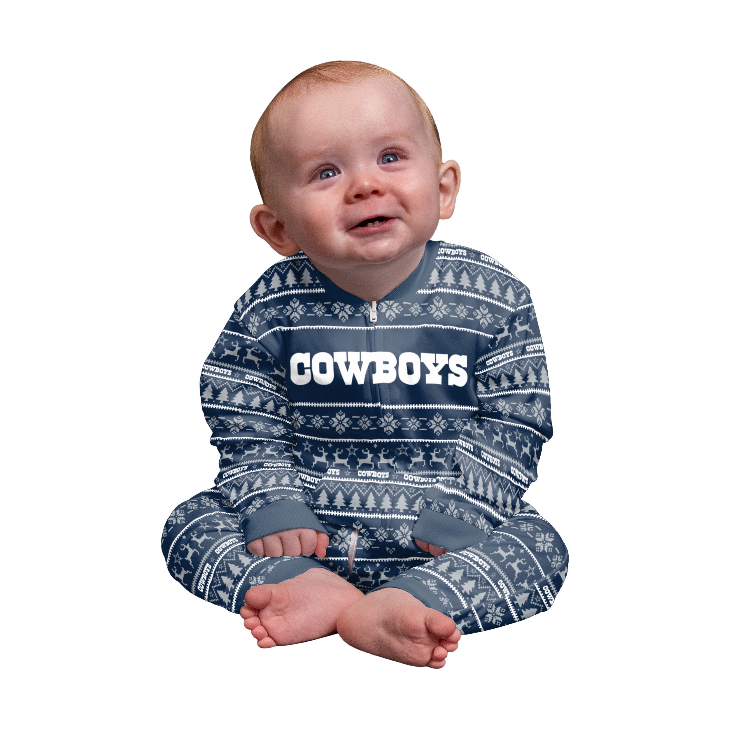 dallas cowboys baby pajamas