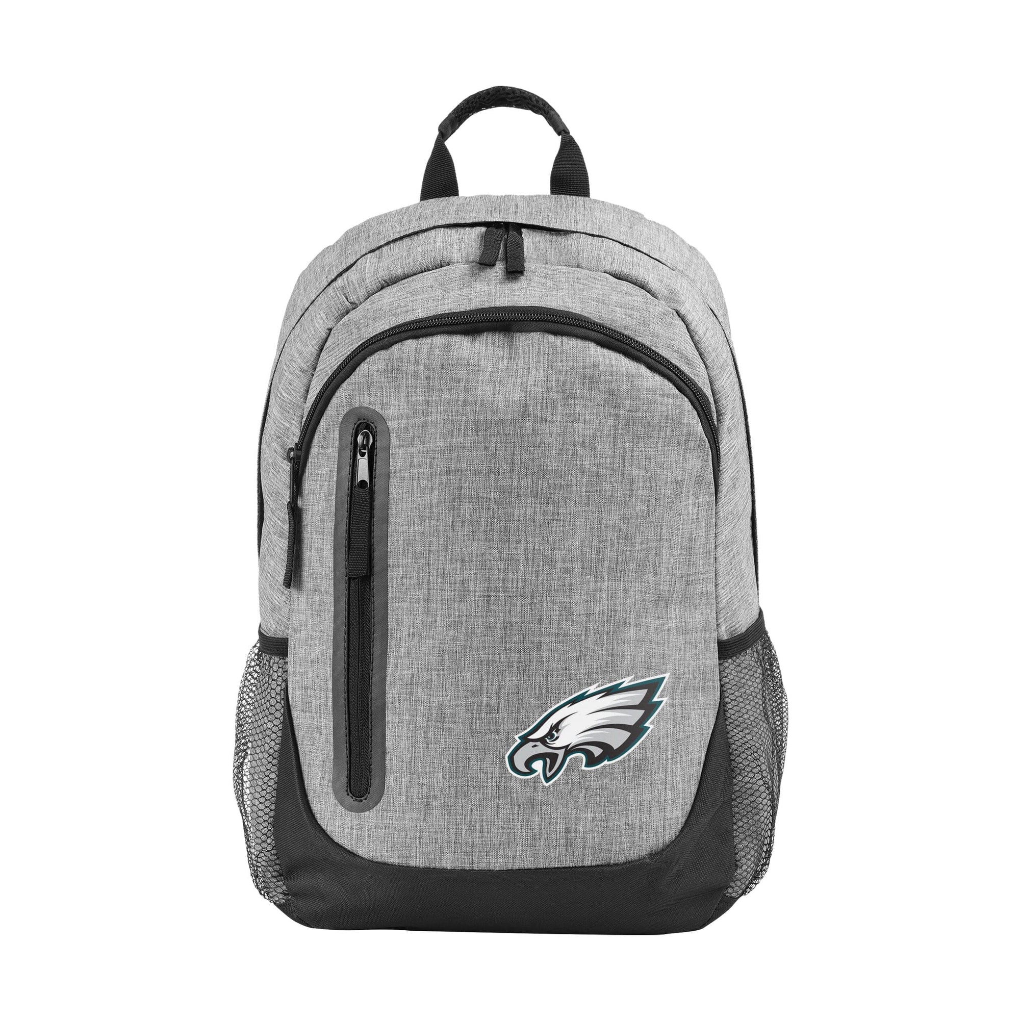 Philadelphia Eagles NFL Heather Grey Bold Color Backpack