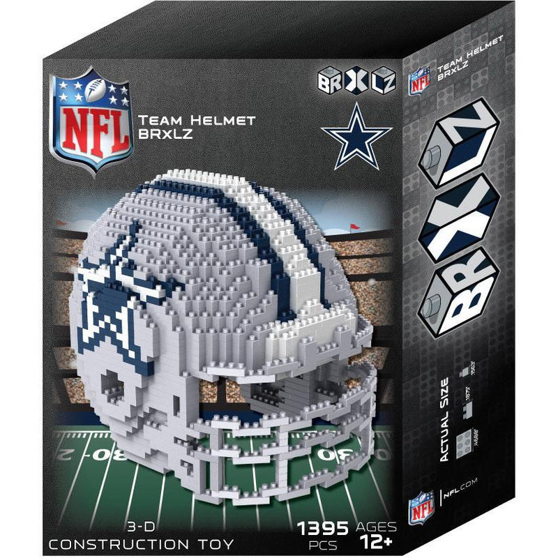 FOCO NFL 3D BRXLZ Puzzle Replica Helmet Set