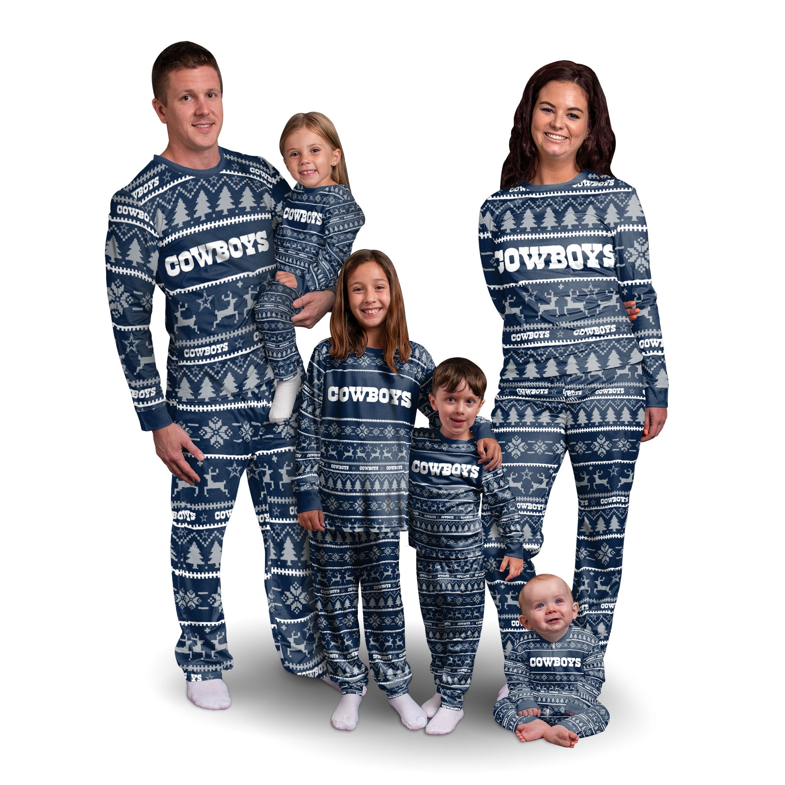 dallas cowboys baby pajamas