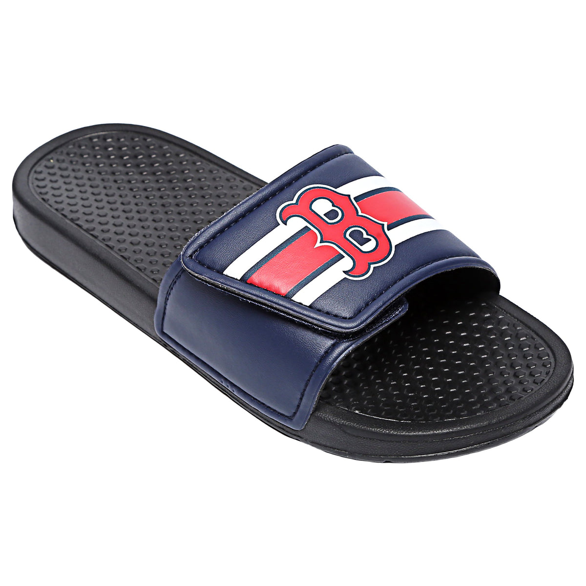 Boston Red Sox MLB Stripe Legacy Sport Slide - Youth 8-16