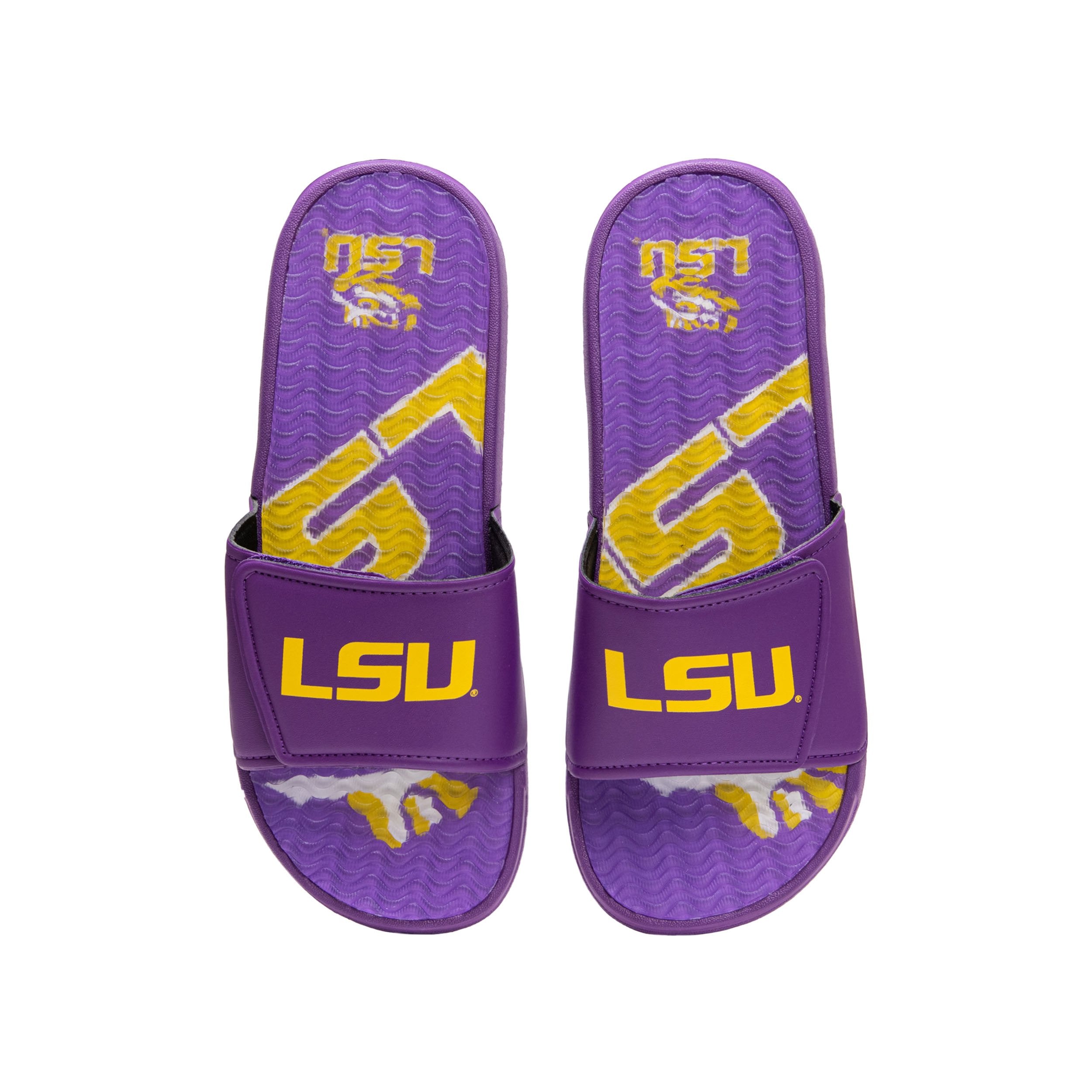 mens purple slides