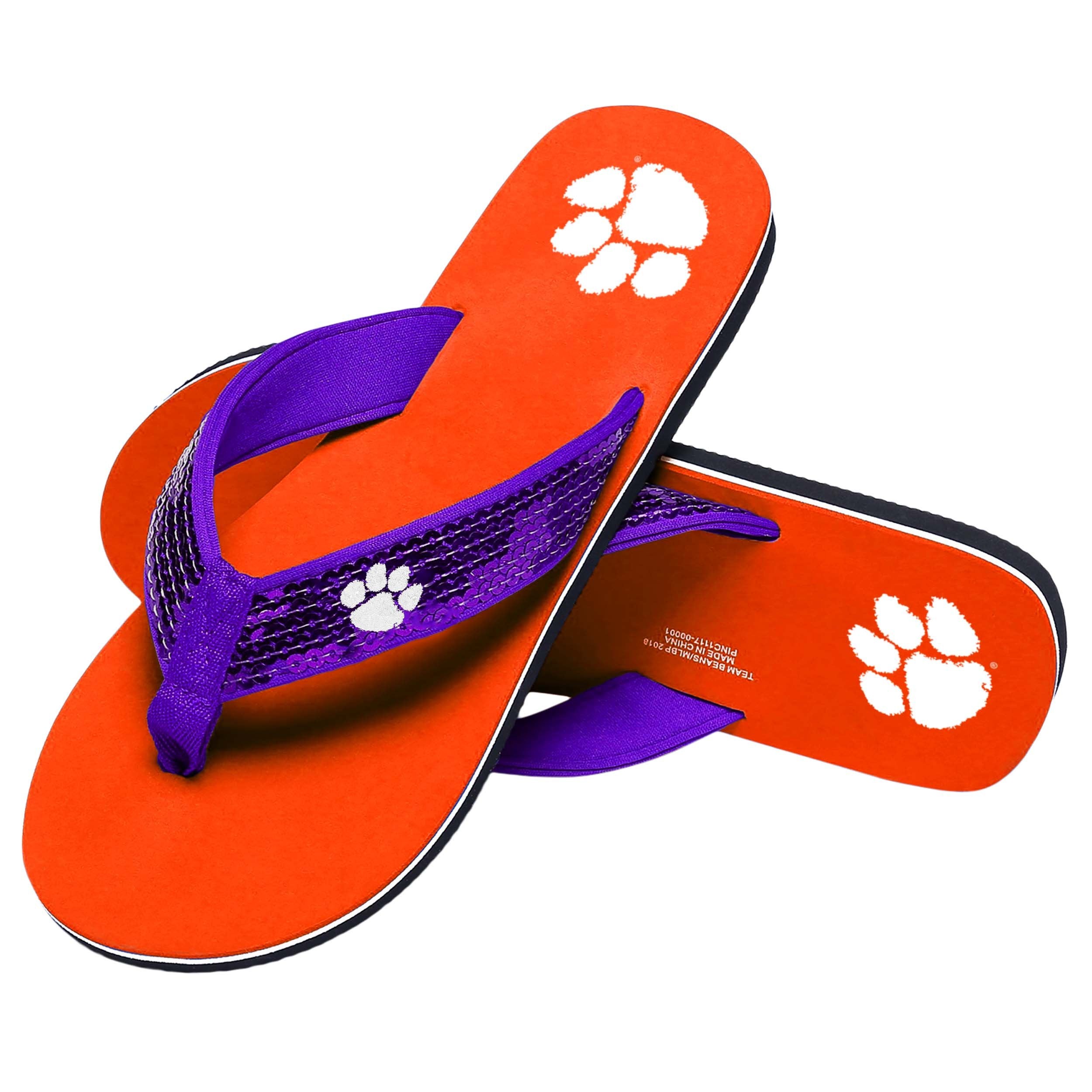 clemson flip flops