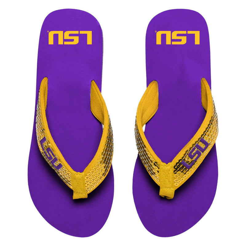 lsu women's slippers