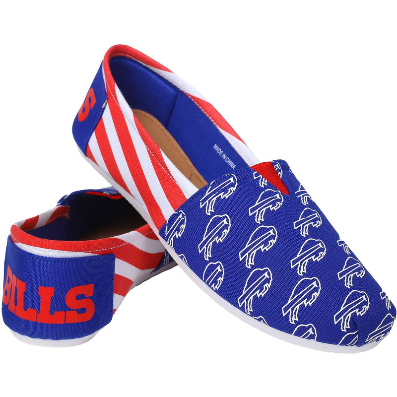 buffalo bills canvas shoes