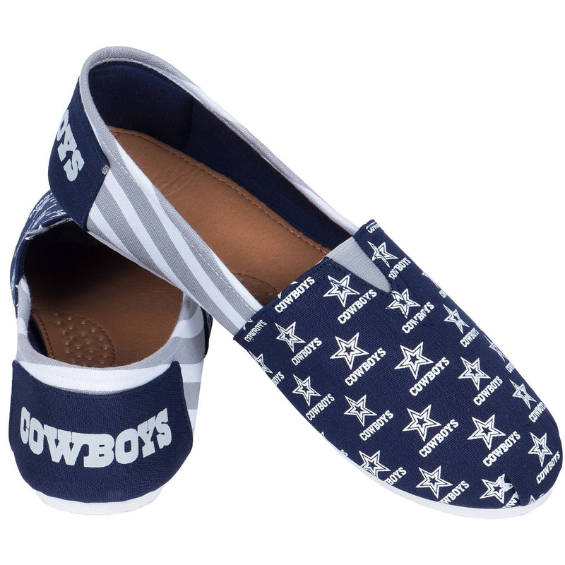 Dallas Cowboys NFL Womens Stripe Canvas 