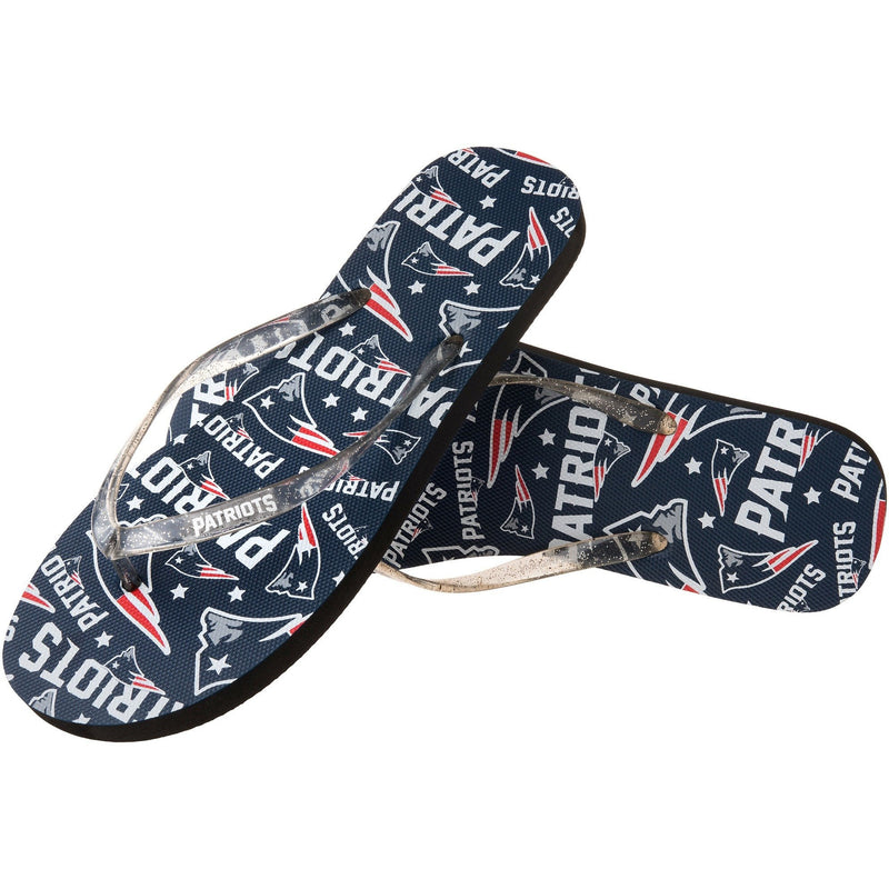 patriots flip flops