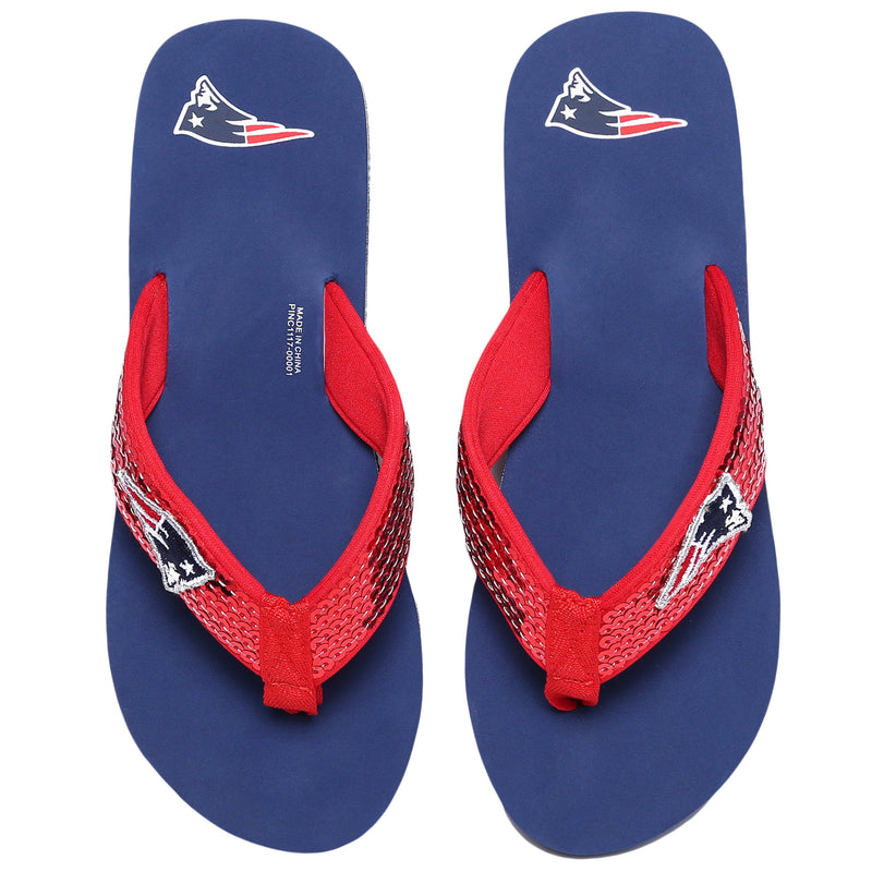 patriots flip flops